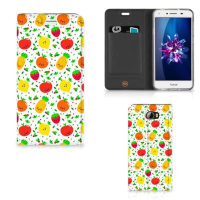 Huawei Y5 2 | Y6 Compact | Flip Style Cover | Fruits Huawei Y5 2 | Y6 Compact | Flip Style Cover | Fruits
