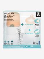 Starterset Fles Zero.Zero 270 ml SUAVINEX huid - thumbnail