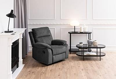 Bendt Ovale Glazen Salontafel 'Paw' 95 x 50cm, kleur Zwart