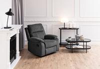 Bendt Ovale Glazen Salontafel 'Paw' 95 x 50cm, kleur Zwart - thumbnail