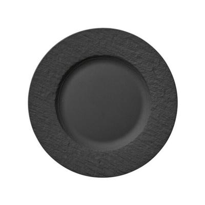 Villeroy & Boch Dinerbord Manufacture Rock - Zwart - ø 27 cm