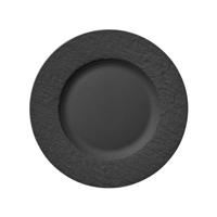 Villeroy & Boch Dinerbord Manufacture Rock - Zwart - ø 27 cm - thumbnail