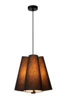 Lucide GREGORY - Hanglamp - Ø 34,3 cm - 3xE27 - Zwart - thumbnail
