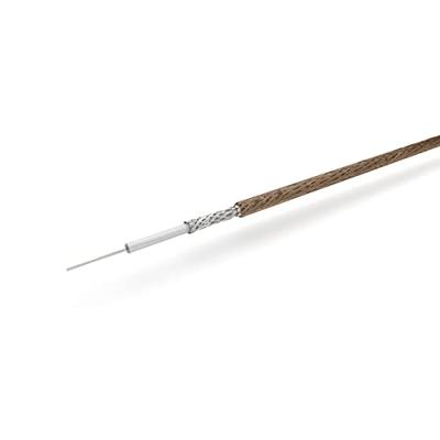 Bedea 10902011 Coaxkabel Buitendiameter: 1.8 mm RG178 Bruin 100 m