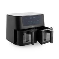 GreenPan bistro airfryer 2x4l 3000 watt zwart - thumbnail
