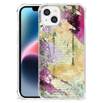 Back Cover Apple iPhone 14 Plus Letter Painting Back Cover Apple iPhone 14 Plus Letter Painting