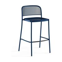 EMU Café barkruk H75 sapphire blue - thumbnail