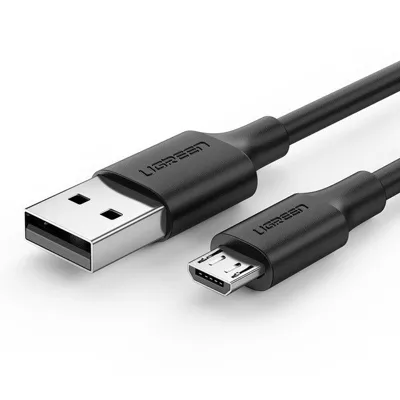 Ugreen 60137 USB-kabel USB 2.0 1,5 m USB A Micro-USB A Zwart