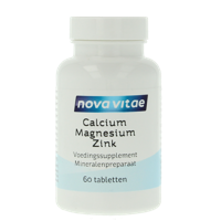 Nova Vitae Calcium magnesium zink 60 Tabletten - thumbnail