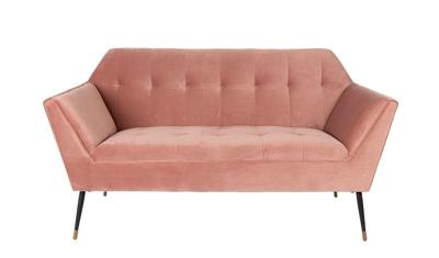 Dutchbone 2-zits Bank 'Kate', kleur Roze