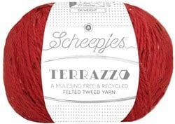 Scheepjes Terrazzo - 718 Scarlatto - Haakgaren / Breigaren