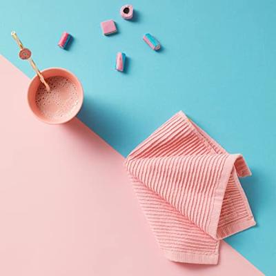 DDDDD DDDDD vaatdoek Basic pastel pink 30 x 30 cm