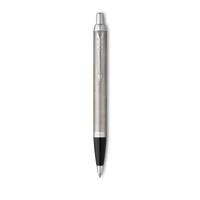 Parker IM balpen Stainless Steel CT, blauwe inkt - thumbnail
