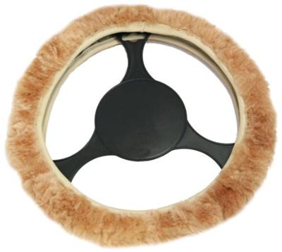 IWH Stuurwielhoes (l x b x h) 350 x 350 x 40 mm Echt lamsvel Beige 35 - 41 cm IWH Stuurwielhoes (l x b x h) 350 x 350 x 40 mm Echt lamsvel Beige 35 - 41 cm