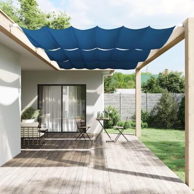 VidaXL Luifel verticaal 200x270 cm oxford stof blauw