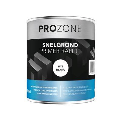 Grondverf wit snelgrond (750ml)