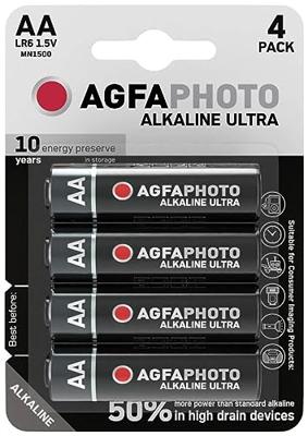 AgfaPhoto Ultra LR6 AA batterij (penlite) Alkaline 1.5 V 4 stuk(s)