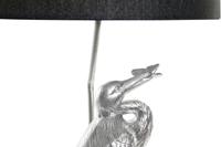 Bureaulamp DKD Home Decor Zwart Zilverkleurig Hars 60 W 220 V 33 x 33 x 74 cm - thumbnail