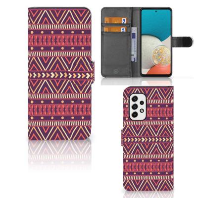 Samsung Galaxy A53 | Telefoon Hoesje | Aztec Paars