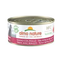 Almo Nature HFC Natural tonijn en kip natvoer kat (150 g) 12 x 150 g - thumbnail