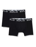Replay - 2-pack Boxershort - Zwart - thumbnail