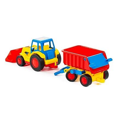 Cavallino basics tractor met shovel en trailer