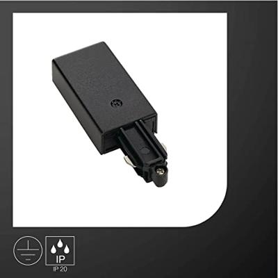 SLV 143040 230V-railsysteemcomponenten Zwart SLV 143040 230V-railsysteemcomponenten Zwart