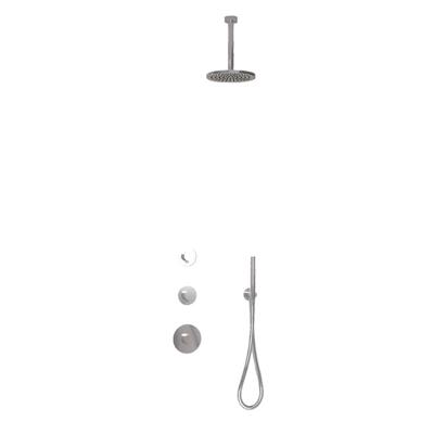 Wiesbaden Regendoucheset Dreams met Inbouwdeel en Plafonduitloop Chroom - Koh29.8006pset