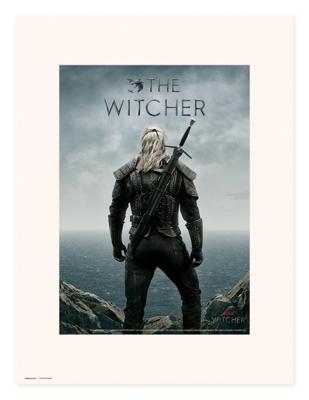 Kunstdruk The Witcher - Backwards 30x40cm Kunstdruk The Witcher - Backwards 30x40cm