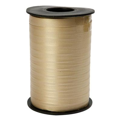 Creativ Company Cadeaulint, b: 10 mm, glossy, goud, 250 m/ 1 rol
