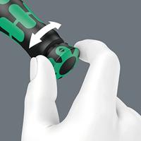 Wera click-torque c 3 draaimomentsleutel met omschakelratel (zwart/groen) - thumbnail