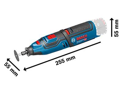 Bosch Professional GRO 12 V LI 06019C5001 Multifunctioneel accugereedschap Incl. 2 accus, Incl. accessoires, Incl. koffer 9-delig 12 V 2 Ah Aantal meegeleverde