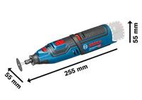 Bosch Professional GRO 12 V LI 06019C5001 Multifunctioneel accugereedschap Incl. 2 accus, Incl. accessoires, Incl. koffer 9-delig 12 V 2 Ah Aantal meegeleverde - thumbnail