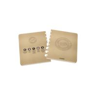 Schrift Adoc BIO A5 ruit 5x5mm 144 pagina&apos;s 90gr kraft - thumbnail