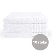 Byrklund Handdoek 70x140 500gram Wit - 10 stuks - thumbnail