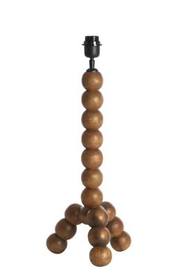 Lampvoet Vegio hout olie bruin 50 cm