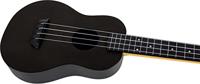 Flight Travel Series TUC Black concert ukelele met gigbag - thumbnail