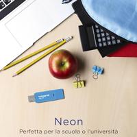 Integral Neon USB 3.0 stick, 32 GB, blauw - thumbnail
