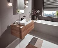 Hansgrohe Wastafelmengkraan Vivenis 3-gats 90 Met Trekwaste Mat Zwart - thumbnail