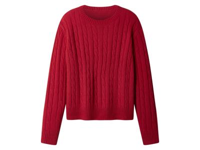 esmara Gebreide dames trui (Rood, M (40/42))