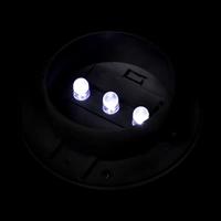 VidaXL Solar buitenlampset 6 stuks zwart - thumbnail