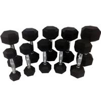 Tunturi Hexa Dumbellset 1-10 kg - thumbnail