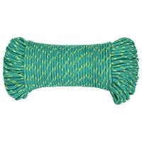 VidaXL Boottouw 3 mm 250 m polypropyleen groen - thumbnail