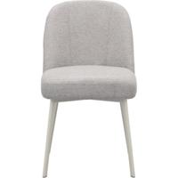 Eetkamerstoel Luson Madrid Ash grey met beige poot - thumbnail