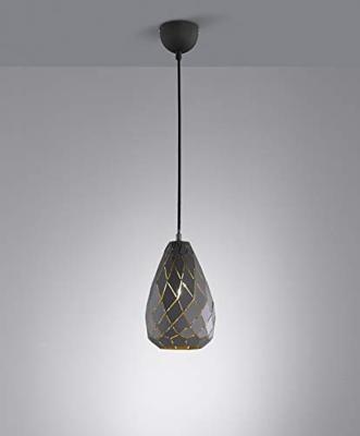 Trio Moderne hanglampOnyx pendel antraciet - 301300142