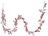 BLAD GUIRLANDE 170CM BURGUNDY - thumbnail