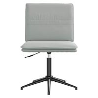Eetkamerstoelen 2 st fluweel lichtgrijs - thumbnail