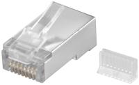 goobay RJ-45 Stekker shielded Cat 5e netwerkadapter - thumbnail