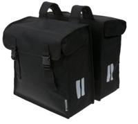 Basil Mara XXL Dubbele fietstas 47 liter - Zwart - thumbnail