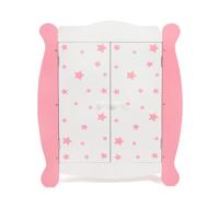 Poppen Kledingkastje - Pink Stars - thumbnail